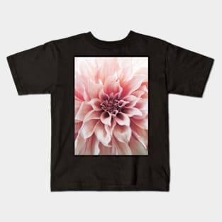 Flowers print, Pink, Pastel, Fashion print, Scandinavian art, Modern art, Wall art, Print, Minimalistic, Modern Kids T-Shirt